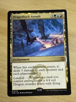 1 x Dragonback Assault - Tarkir: Dragonstorm - NM-Mint - MTG - Image 1
