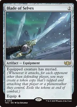 BLADE OF SELVES mtg NM-M Commander Tarkir Dragonstorm 1 Rare - Image 1