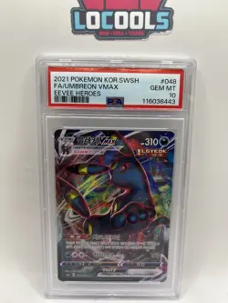 Pokemon Umbreon VMAX 048/069 Eevee Heroes Korean PSA 10 GEM MINT - Image 1