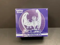 Pokemon Elite Trainer Box Sun and Moon Base ETB New Factory Sealed, Lunala 728192530920 - Image 1
