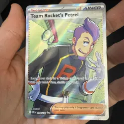 Pokemon TCG Team Rocket’s Petrel - Full Art - Destined Rivals - 226/182 - Image 1