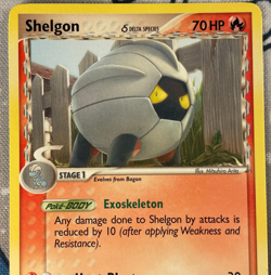 Shelgon 54/113 Non Holo EX Delta Species Pokemon Card Vintage 2005 NM/LP - Image 2