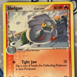 Shelgon 53/113 Non Holo EX Delta Species Pokemon Card Vintage 2005 LP/NM - Image 2