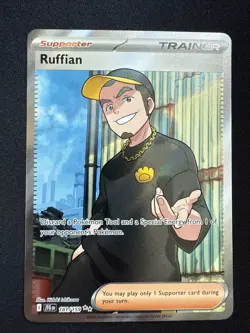Pokemon Ruffian 181/159 Journey Together Ultra Rare Full Art Holo NM - Image 1