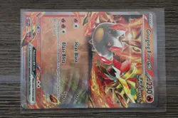 Pokemon TCG Gouging Fire ex 144 Sv: Scarlet & Violet Promo Cards Holo NM - Image 1