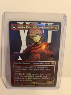 Joshua, Phoenix's Dominant (Borderless) Final Fantasy Foil - Image 1