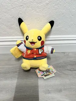 Anaheim Worlds Exclusive Plush 2025 Pokemon World Championships PIKACHU Plushie - Image 1