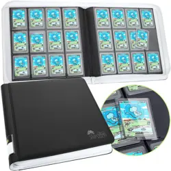 Toploader Binder - 384 Pocket Storage for Trading Cards, Ideal for Yugioh, MT... - Image 1