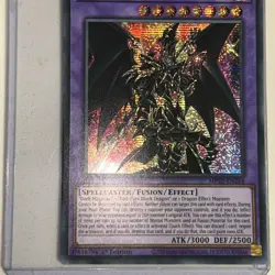 RED-EYES DARK DRAGOON PRISMATIC SECRET RARE Misprint 1ST MP22-EN264 MINT YUGIOH! - Image 4