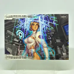 051 Ghost in the Shell SHIROW MASAMUNE illustration Card epoch JAPAN 2001 - Image 1