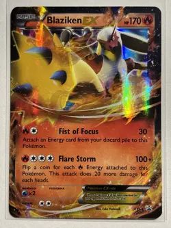 Blaziken EX XY54 - XY Black Star Promo Holo Pokemon Card NM - Image 1