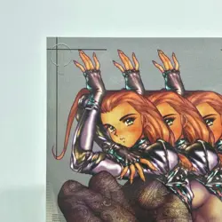 049 Ghost in the Shell SHIROW MASAMUNE illustration Card epoch JAPAN 2001 - Image 2