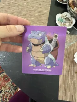 Vintage 1999 Pokemon Lenticular Card #07 Squirtle / #09 Blastoise 3D - Image 5
