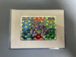 Pokemon Card Japanese Topsun Nidoking No.034 Prism - Image 1