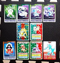 Pokemon Card Japanese Topsun Jolteon Prism etc. Set - Image 1