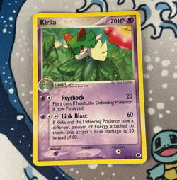 Kirlia 32/101 Non Holo EX Dragon Frontiers Set Pokemon Card Vintage 2006 NM - Image 1