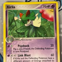 Kirlia 32/101 Non Holo EX Dragon Frontiers Set Pokemon Card Vintage 2006 NM - Image 2