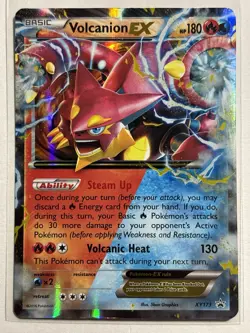 Volcanion EX XY173 - XY Black Star Promo Holo Pokemon Card NM - Image 1