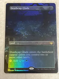 Deathcap Glade (Borderless) Innistrad: Crimson Vow Foil - Image 1