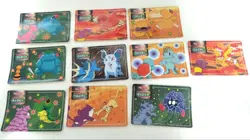 Pokemon Card Japanese Topsun Pokemon Card Gum 10-Piece Set - Image 1
