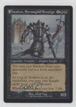 Retro Bonus Card - Haakon Stromgald Scourge Foil Magic: Secret Lair Drop Series - Image 1