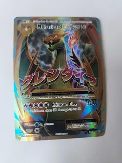 Pokemon TCG M Charizard EX 2016 Full Art XY Evolutions Card 101/108 - Image 1
