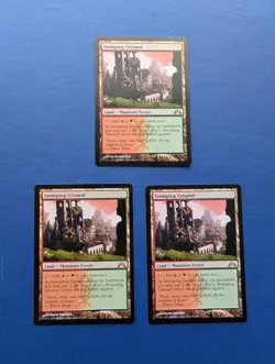 MTG Stomping Ground X3: Gatecrash #247 - NM-MT - Image 1