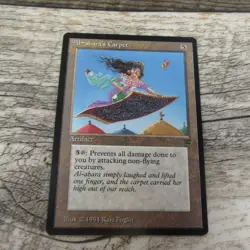 Magic The Gathering MTG Al-abara's Carpet Legends 1994 LP Excellent Ungraded - Image 1