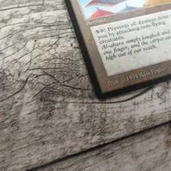 Magic The Gathering MTG Al-abara's Carpet Legends 1994 LP Excellent Ungraded - Image 2