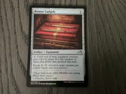 BRONZE CUDGELS 240/302 FOIL NEON DYNASTY MTG MAGIC NM - Image 1