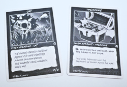 Cat / Treasure - Double Sided MTG Magic the Gathering Token - Image 1