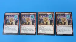 4x UNEXPECTED WINDFALL FORGOTTEN REALMS MTG MAGIC THE GATHERING NM / UNPLAYED - Image 1