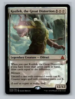 Kozilek, the Great Distortion - Oath of the Gatewatch #004/184 MTG Magic The Gat - Image 1