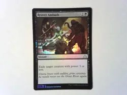 Foil Reaver Ambush Rivals of Ixalan - Magic the Gathering Mtg Black - Image 1