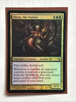 Glissa, the Traitor - Foil LP, English MTG Commander's Arsenal 96/155 1993-2011 - Image 3