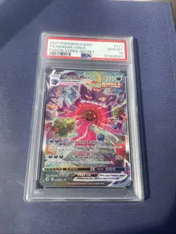 Pokemon Gengar VMAX Fusion Strike Secret Rare Full Alt Art #271 PSA 10 Gem Mint - Image 1