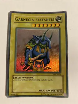 YuGiOh • Garnecia Elefantis • MRD-125 • Holo Super Rare • LP - Image 1