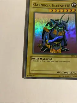 YuGiOh • Garnecia Elefantis • MRD-125 • Holo Super Rare • LP - Image 5