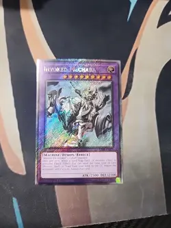 Invoked Mechaba - RA04-EN279 - Platinum Secret Rare - 1st Edition NM Yugioh - Image 1