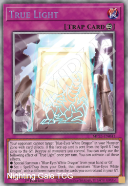 Yugioh! Mega Tins 2025 PREORDER 1x StR True Light - Image 1