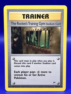 Pokemon Card Gym Heroes The Rocket's Training Gym 104/132 - MP - Image 1