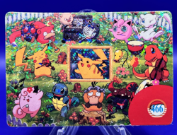 Vintage Rare Pokemon Vending Prism Sticker Card #466 Music Party Psyduck NM - Image 1