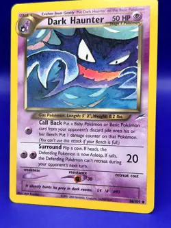 Pokemon Card Neo Destiny Dark Haunter 36/105 Uncommon Unlimited LP+ - Image 2