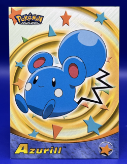 2003 Topps Pokemon Advanced Card Azurill #15 LP - Image 1