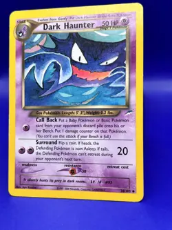 Pokemon Card Neo Destiny Dark Haunter 36/105 Uncommon Unlimited LP- - Image 2