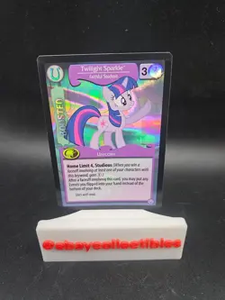 My Little Pony Twilight Sparkle Faithful Student #f4 Foil MLP TCG Trading Card - Image 1