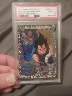 Psa 10 / You Are Number One Secret Rare / Dragon Ball Super Card Game - Image 1