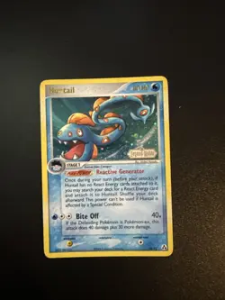 Pokemon Card - Huntail EX Legend Maker 18/92 Reverse HOLO Rare Stamped NM - Image 1