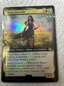 Rinoa Heartilly (Extended Art) Foil Final Fantasy MTG Magic The Gathering - Image 1