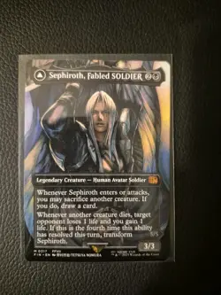 Sephiroth, Fabled SOLDIER (Borderless) (0317) Final Fantasy Regular - Image 1